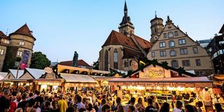 Bald wird wieder gefeiert auf dem Schillerplatz.